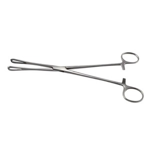 Pinzas de Sujeción Rampley de 24.5cm con Mordazas Dentadas Atraumáticas, Instrumentos Quirúrgicos de Acero Inoxidable Estándar AISI - Product Image 4