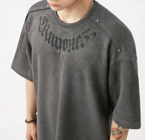 T-shirts pour hommes à manches courtes, coupe ajustée, 100% coton - Séchage rapide et respirant - Product Image 4