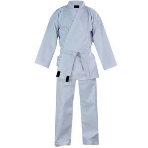 Reinforced Stitched Stretch Lightweight Fighting Sportswear MMA Training Karate Uniform Jersey & <b>Trousers</b> Set for Adults - Product Image 5