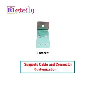 Antena de Goma ETEILY 915MHz 9dBi con Cable RG174 (3 Metros) + Conector Macho (con Soporte en L) IP65 10-25W Hecho en India - Product Image 2