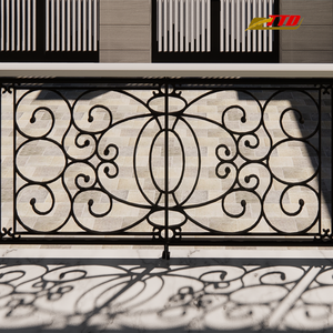 Barandillas Decorativas de Hierro para Balcón: Soluciones de Seguridad Metálicas Resistentes y Elegantes que Complementan la Arquitectura de su Hogar de Lujo - Product Image 4