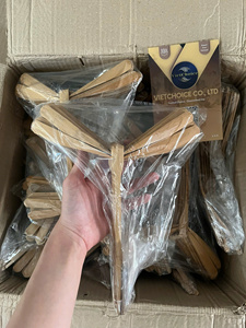 Sombrilla de Libélula de Bambú con Logotipo Personalizado de Alta Calidad de Vietchoice, Hecha a Mano, con Tema de Amor, Decoración del Hogar, Recuerdo de Boda - Product Image 5