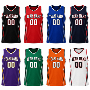 Proveedor de Uniformes Deportivos Personalizados de Baloncesto OEM ODM, con Bordado en Tela Tackle Twill, Transpirables y de Malla - Product Image 2