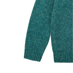 Suéter de cuello redondo para niños pequeños, tejido a crochet, ecológico, grueso, informal, de invierno, suave, texturizado, estilo vintage - Product Image 4