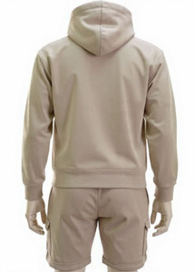 ชุดเซ็ตแทรคสูทลำลองสำหรับผู้ชาย ชุดกีฬา กางเกงขาสั้นคาร์โก้ - Product Image 2