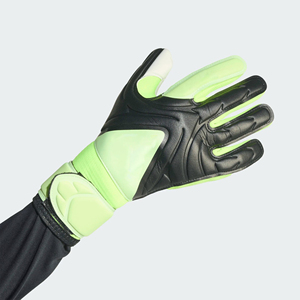 ถุงมือผู้รักษาประตูแบบมืออาชีพ ทำจากยางลาเท็กซ์ธรรมชาติใหม่ สำหรับผู้ใหญ่ ป้องกันการลื่น ฝ่ามือทำจากหนัง ถุงมือฟุตบอลลาเท็กซ์ ระบายอากาศได้ดี - Product Image 2