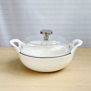 Casserole moderne en émail coloré, finition élégante, acier inoxydable, écologique, passe au lave-vaisselle, pour un style de chef professionnel - Product Image 5