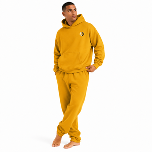 Traje de lana extragrande para hombre, hecho de material de lana cálido, de corte relajado, tacto suave y calor acogedor para uso informal. - Product Image 6
