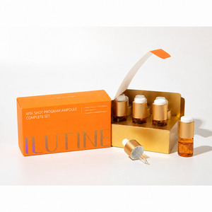 ชุดผลิตภัณฑ์บำรุงผิวหน้า ILUTINE Vita Shot Program Ampoule วิตามินซีชนิดน้ำ เซรั่มบำรุงผิวหน้า ช่วยให้ผิวขาวกระจ่างใส ชุ่มชื้น ต่อต้านริ้วรอย สำหรับใช้ที่บ้าน - Product Image 1