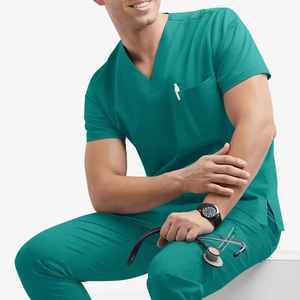 New Style Medical <b>Scrub</b> Suits Men <b>Scrub</b> <b>Set</b> For Unisex Hospital Clothing Wholesale Manufacturer Quality - Product Image 1