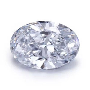 เพชร DVINS JEWELS สำหรับแหวนเพชรรูปไข่ทรงโอวัลคัทที่ได้รับการรับรอง สี E คุณภาพเยี่ยม รุ่น DIA-07 - Product Image 1