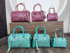 Bolsas de Viaje de Cuero Hechas a Mano, Personalizadas, Tamaño Grande 2026, Unisex, de Cuero Vacuno Genuino, para Fin de Semana, Deporte y Ropa - Product Image 5