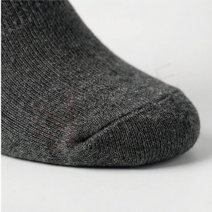 Men's Crew <b>Socks</b> Solid <b>Color</b> Knitted Breathable Cotton Autumn Daily Wear Regular Style - Product Image 6