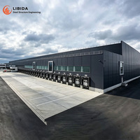 Naves Industriales de Acero Anticorrosión, Estructura de Acero Confiable para Almacenamiento en Bodegas