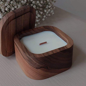 Nouvelle Bougie en Bois Personnalisée, Forme et Taille sur Mesure, Faible Coût, Décoration Maison, Bureau, Restaurant, Fournisseur Indien, Noël, Faite à la Main - Product Image 1