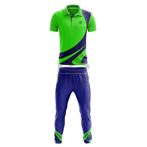Design de haute qualité avec logo, kit complet de cricket personnalisé par sublimation, design d'équipe de cricket pakistanaise. - Product Image 4