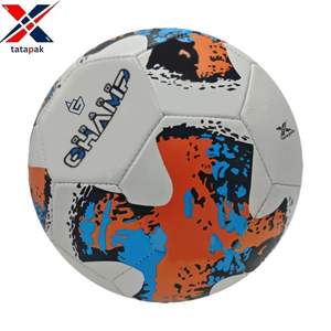 Ballons de football en PVC légers et écologiques de haute qualité, emballage extérieur personnalisé pour les compétitions et l'entraînement des étudiants, marque n°. 5 - Product Image 1