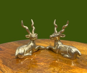 Escultura de Metal Vintage en Forma de Ciervo de Latón para Decoración del Hogar, Adornos para el Hogar, Decoración Artística para Sala de Estar - Product Image 2