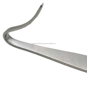 Stainless Steel Surgical Retractor 185mm For General Surgery With 50mm Hook And 4mm Thickness - Product Image 6