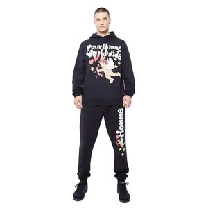High Quality Vintage Washed Hoodies Heavyweight Cotton 450G <b>Pullover</b> Hoodie for <b>Men</b> - Product Image 3