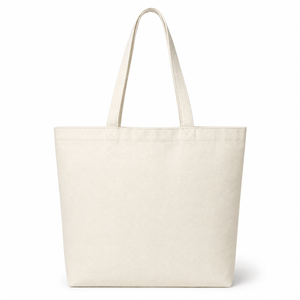 Sac fourre-tout pliable en toile et coton avec logo personnalisé et longue poignée - Sac réutilisable pour la plage, les courses et les promotions en supermarché - Product Image 5