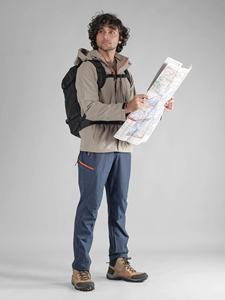 Pantalon de trekking et de chasse multi-poches de qualité avec ceinture, imperméable et coupe-vent pour l'extérieur - Product Image 6