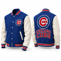 Vestes de baseball personnalisées pour supporters – Catalogue de modèles, options de tailles, style contemporain, consultation de design