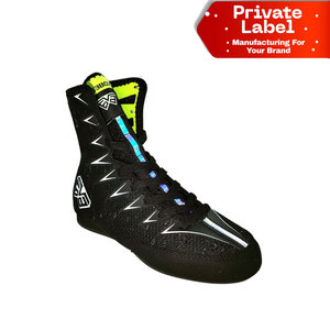 Equipo de Lucha Personalizado, Zapatos de Boxeo Hechos a Medida, Fabricante de Fábrica, Zapatos de Boxeo Sublimados Totalmente Personalizados para Eventos Promocionales - Product Image 1