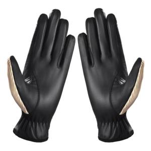 Guantes de Montar de Cuero Genuino para Hombre, Color Sólido, Cierre de Hebilla, Guantes Ecuestres 2026 - Product Image 6