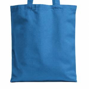 Sac de courses réutilisable et confortable, couleur bleue inspirante, écologique, style simple, à porter à la main - Product Image 6