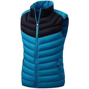 Chaleco acolchado ligero y transpirable al por mayor para hombre, chaquetas acolchadas de invierno sin mangas, chaleco informal para trabajo y viajes, ropa exterior OEM - Product Image 5