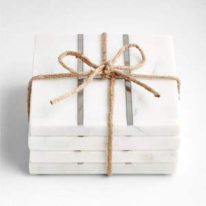 Sous-verres de service à thé en laiton incrusté, motif alphabétique F, nouveau design, lot de 4 pièces, sous-verres pour boîte à mouchoirs, porte-gobelets de canapé, sets de table - Product Image 6