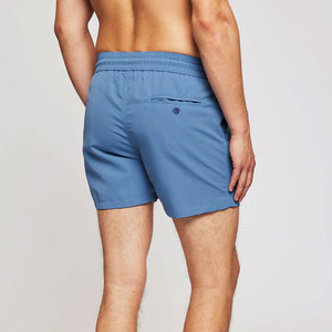 Shorts de bain personnalisés pour hommes, légers, à séchage rapide, respirants, coupe-vent, haute performance, taille élastique, vente en gros - Product Image 3
