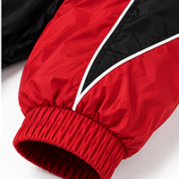Survêtement de sport en nylon grande taille personnalisé pour homme, veste légère et pantalon coupe-vent, vêtements de sport OEM ODM, production en gros