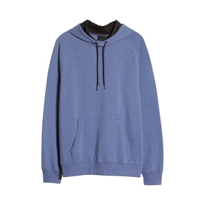 Sweat à capuche en molleton épais de haute qualité, logo personnalisé, coupe oversize, épaules tombantes, col à capuche, style hiver - Product Image 4