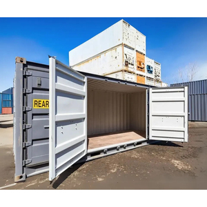 Conteneur d'expédition d'occasion en acier résistant aux intempéries pour le stockage en entrepôt et le transport de marchandises - Product Image 6