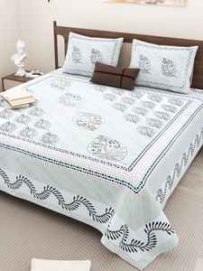 Juego de Ropa de Cama de Viscosa, Tamaño King, Sábanas de Viscosa con Diseño Nuevo Estampado, Juego de Sábanas y Fundas de Almohada Tamaño King - Product Image 2