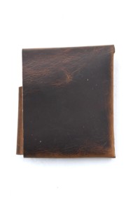 <span class=keywords><strong>Portafoglio</strong></span> Lungo Vintage in Vera Pelle con Chiusura <span class=keywords><strong>a</strong></span> Bottone, Fatto <span class=keywords><strong>a</strong></span> Mano, Fodera in Camoscio, Decorato con Bottoni - Product Image 2