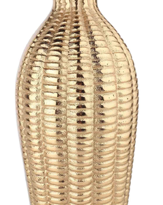 Jarrones Decorativos de Aluminio Dorado para Arreglos Florales Frescos o Artificiales, para Decoración del Hogar, Oficina y Casa de Campo - Product Image 2