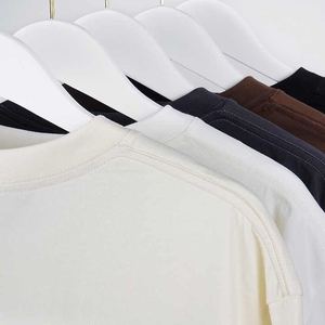 Camiseta de Alta Calidad de 260 g/m², Impresión Personalizada, 100% Algodón, Ropa Blanca para Hombre, Muestra Gratis, Corte Holgado, en Oferta - Product Image 2