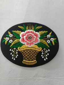 Parche Floral Bordado Decorativo - Product Image 2