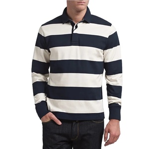 Maillot de rugby réversible à manches longues, design vierge, haute qualité, uniforme de rugby personnalisé pour hommes, vente en gros, rayé pour polos - Product Image 1