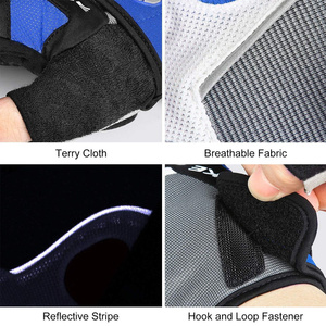 Custom Gym Weight Lifting Gloves Soft Spandex Fabric Workout Fitness Gloves Hand Fit Sports New Design Factory Direct Sale - Product Image 6