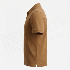 เสื้อโปโลผู้ชายแบบสบายๆ สำหรับเล่นกอล์ฟ แห้งเร็ว แขนสั้น ผ้าฝ้าย ไซส์ใหญ่ ระบายอากาศได้ดี ป้องกันการเป็นขุย สีตามสั่ง - Product Image 3