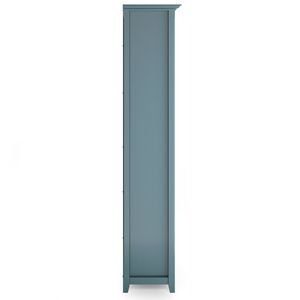 French Blue Amherst 5 Shelf <b>Bookcase</b> - Product Image 4