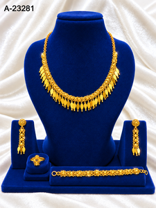 Bijoux MOLL 2024 pour femmes, inspirés de l'Inde et de l'Afrique, en alliage de zinc, cristal/strass, plaqué or/argent, tendance, pour mariage et fêtes - Product Image 1