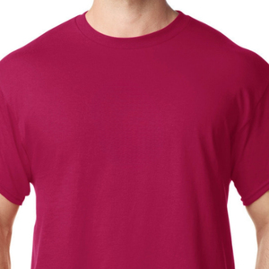 Camiseta de Algodón para Adultos al por Mayor, Manga Corta, Cuello Redondo, Suave, Informal, Cómoda, Transpirable, Proveedor Personalizado - Product Image 3