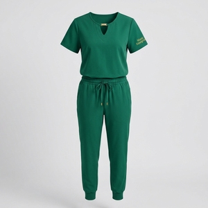 2026 Women V Neck <b>Scrubs</b> Uniforms Set Stretch Medical Uniformes Medicos Hospital Workwear <b>Nursing</b> <b>Scrub</b> Suit - Product Image 1