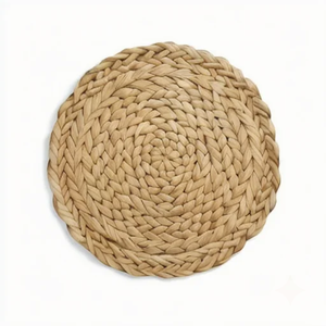 Set de table rond en rotin tressé naturel fait main, écologique, résistant à la chaleur, décoration de table à manger, vente en gros OEM Vietnam - Product Image 1