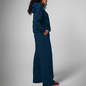 Conjunto Deportivo de Moda Estilo Hip Hop 2025, 100% Algodón, Transpirable, Corte Holgado, Color Liso - Product Image 2